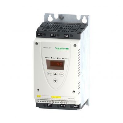 Układ łagodnego rozruchu ATS22 3 fazowe 230/440VAC 50/60Hz 7.5kW 17A IP20 ATS22D17Q SCHNEIDER (ATS22D17Q)